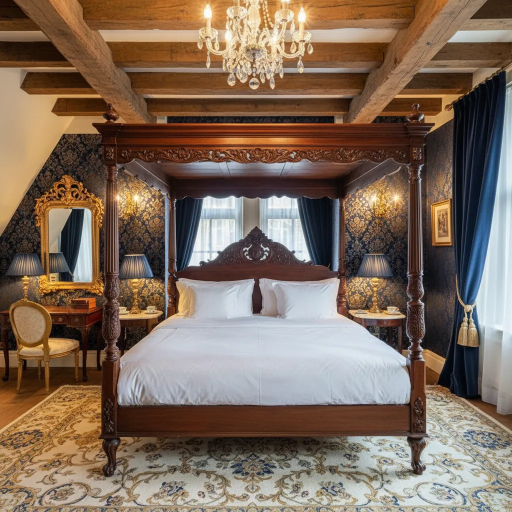 Hotelkamer in historisch monument Van Rossum
